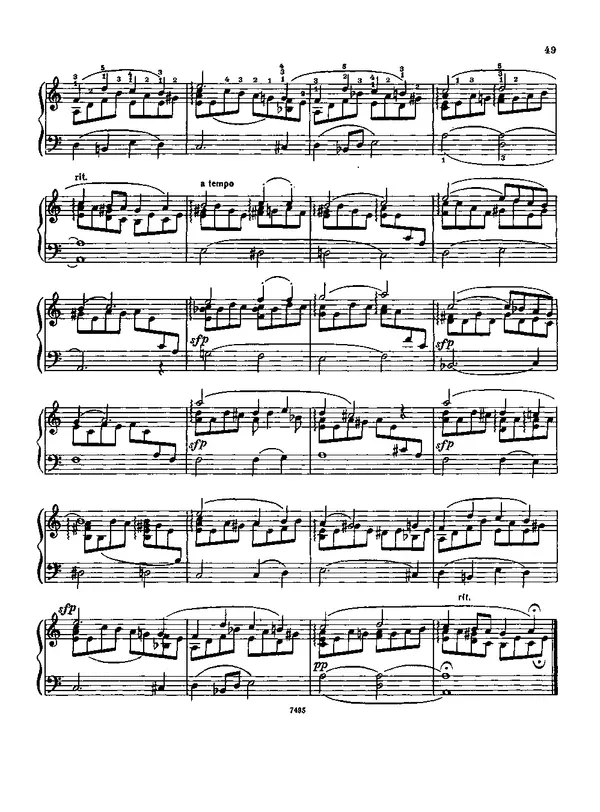 КулЛиб. Роберт  Шуман - Альбом для юношества. (для фортепиано). Страница № 50