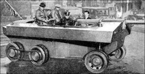 Первые колёсно-гусеничные военные машины Джона Уолтера Кристи 1916-1927. Кирилл Ромасёв. Иллюстрация 148