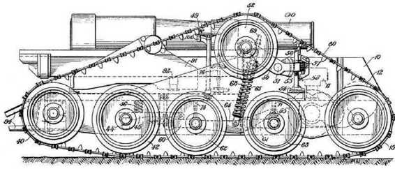 Первые колёсно-гусеничные военные машины Джона Уолтера Кристи 1916-1927. Кирилл Ромасёв. Иллюстрация 30