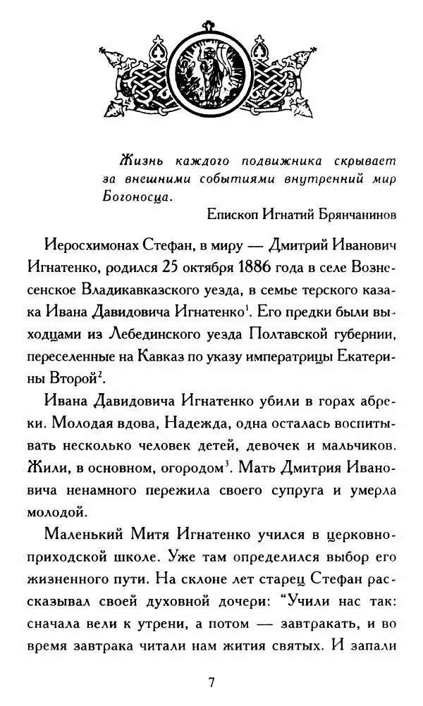 Г. Чинякова (сост.) - Жизнеописание старца иеросхимонаха Стефана (Игнатенко) - Страница № 10