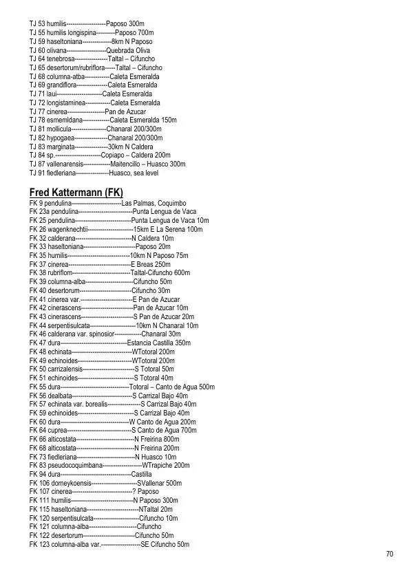 Грэм Чарльз - Копьяпоа — Copiapoa - Страница № 70