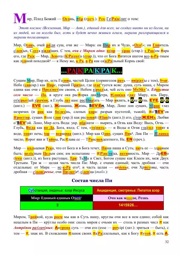 Олег Ермаков - Головастик Любви. Спермий как Естество Человека - Страница № 32