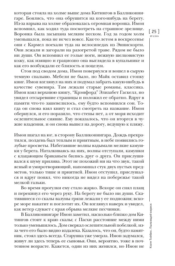Колм Тойбин - Пылающий вереск - Страница № 23
