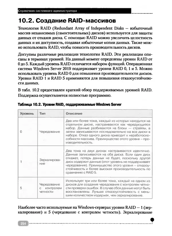 Никита Левицкий - Справочник системного администратора. Полное руководство по управлению Windows-сетью - Страница № 295