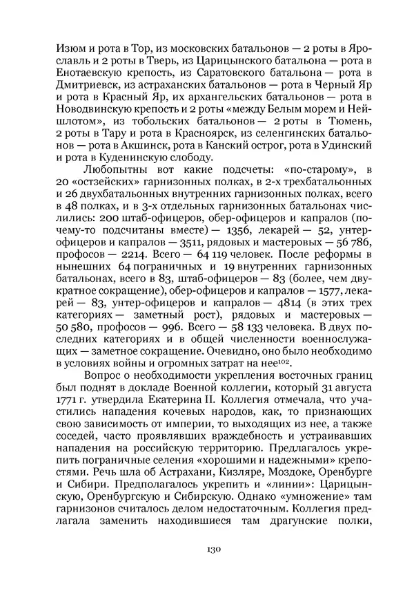 Андрей Дёмкин - Гарнизоны на территориях России XVIII — начала XIX вв. - Страница № 130
