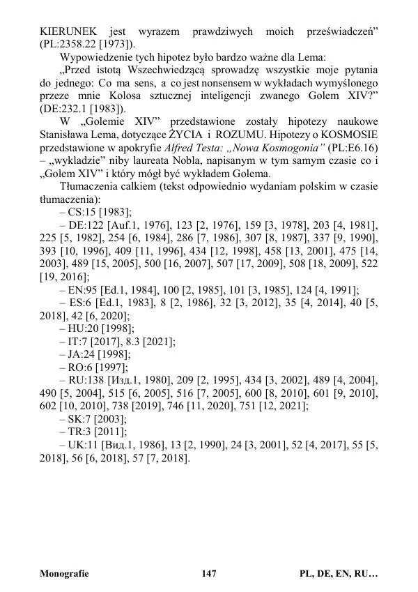 Виктор Язневич - Станислав Лем Нон Фикшн. Том 2: Указатели - Страница № 148