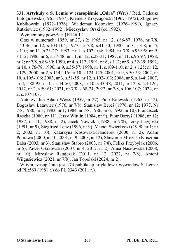 Виктор Язневич - Станислав Лем<!--p--><!--p--><!--p--><!--p--><!--p--><!--p--><!--p--><!--p--><!--p--><!--p--><!--p--><!--p--><!--p--><!--p--><!--p--><!--p--><!--p--><!--p--><!--p--><!--p--><!--p--><!--p--><!--p--><!--p--><!--p--><!--p--><!--p--><!--p--><!--p--><!--p--><!--p--><!--p--><!--p--><!--p--><!--p--><!--p--><!--p--><!--p--><!--p--><!--p--><!--p--><!--p--><!--p--><!--p--><!--p--><!--p--><!--p--><!--p--><!--p--><!--p--><!--p--><!--p--><!--p--><!--p--><!--p--><!--p--><!--p--><!--p--><!--p--><!--p--><!--p--><!--p--><!--p--><!--p--><!--p--><!--p--><!--p--><!--p--><!--p--><!--p--><!--p--><!--p--><!--p--><!--p--><!--p--><!--p--><!--p--><!--p--><!--p--><!--p--><!--p--><!--p--><!--p--><!--p--><!--p--><!--p--><!--p--><!--p--><!--p--><!--p--><!--p--><!--p--><!--p--><!--p--><!--p--><!--p--><!--p--><!--p--><!--p--><!--p--><!--p--><!--p--><!--p--><!--p--><!--p--><!--p--><!--p--><!--p--><!--p--><!--p--><!--p--><!--p--><!--p--><!--p--><!--p--><!--p--><!--p--><!--p--><!--p--><!--p--><!--p--><!--p--><!--p--><!--p--><!--p--><!--p--><!--p--><!--p--><!--p--><!--p--><!--p--><!--p--><!--p--><!--p--><!--p--><!--p--><!--p--><!--p--><!--p--><!--p--><!--p--><!--p--><!--p--><!--p--><!--p--><!--p--><!--p--><!--p--><!--p--><!--p--><!--p--><!--p--><!--p--><!--p--><!--p--><!--p--><!--p--><!--p--><!--p--><!--p--><!--p--><!--p--><!--p--><!--p--><!--p--><!--p--><!--p--><!--p--><!--p--><!--p--><!--p--><!--p--><!--p--><!--p--><!--p--><!--p--><!--p--><!--p--><!--p--><!--p--><!--p--><!--p--><!--p--><!--p--><!--p--><!--p--><!--p--><!--p--><!--p--><!--p--><!--p--><!--p--><!--p--><!--p--><!--p--><!--p--><!--p--><!--p--><!--p--><!--p--><!--p--><!--p--><!--p--><!--p-->Нон Фикшн. Том 2: Указатели - Страница № 204