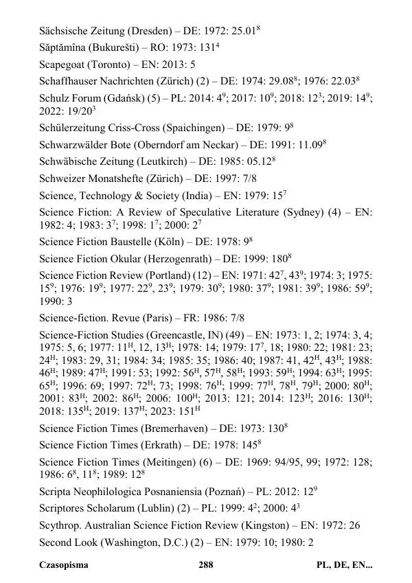 Виктор Язневич - Станислав Лем Нон Фикшн. Том 2: Указатели - Страница № 289