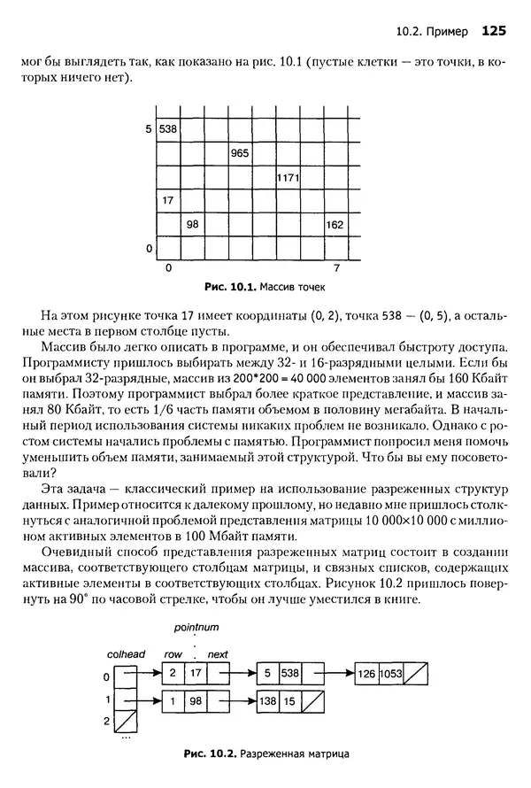 Джон Бентли - Жемчужины  программирования - Страница № 125