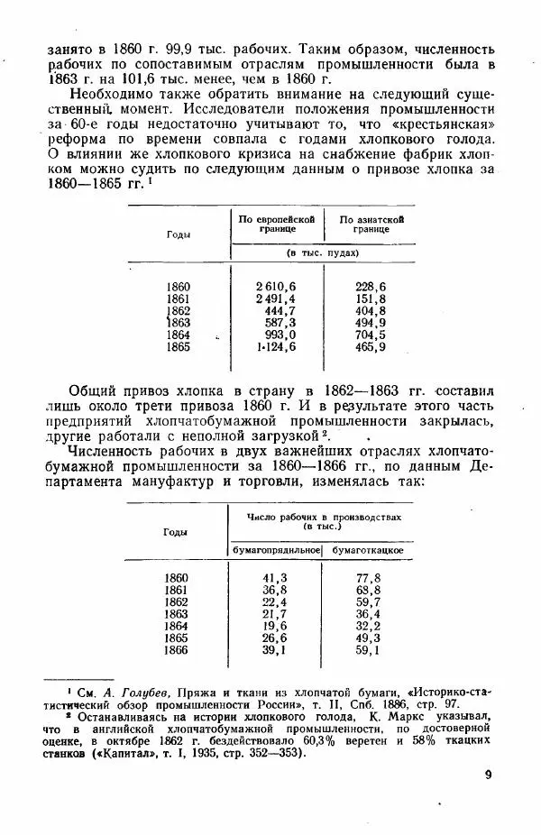 Адольф Рашин - Формирование рабочего класса в России. Историко-экономические очерки - Страница № 9