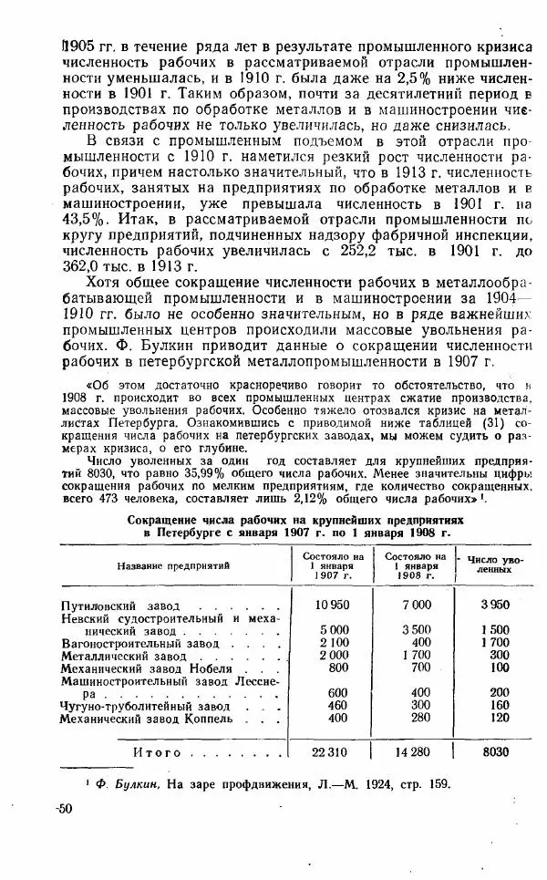 Адольф Рашин - Формирование рабочего класса в России. Историко-экономические очерки - Страница № 50