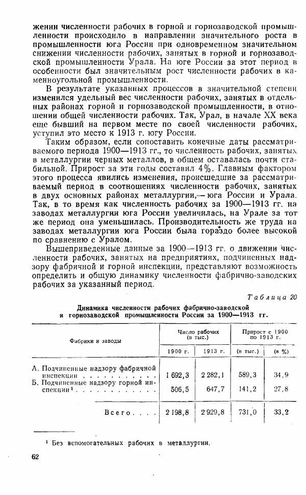 Адольф Рашин - Формирование рабочего класса в России. Историко-экономические очерки - Страница № 62