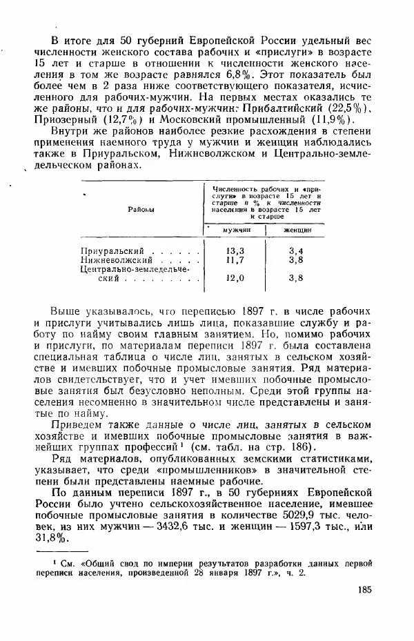 Адольф Рашин - Формирование рабочего класса в России. Историко-экономические очерки - Страница № 185