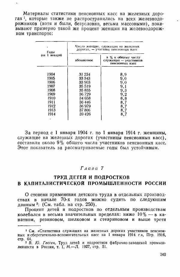 Адольф Рашин - Формирование рабочего класса в России. Историко-экономические очерки - Страница № 249