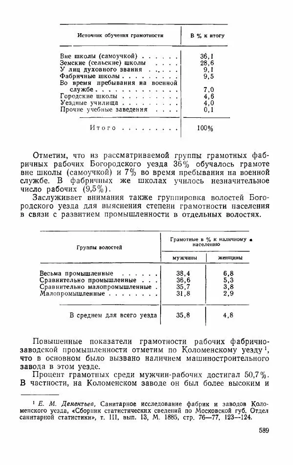Адольф Рашин - Формирование рабочего класса в России. Историко-экономические очерки - Страница № 589