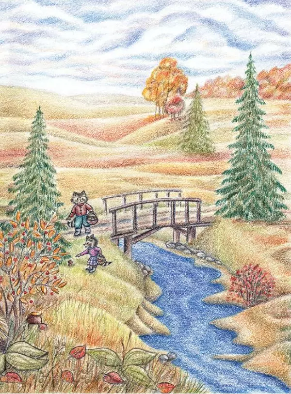 Анна Гончарова - Еня и Еля. Времена года - Страница № 12