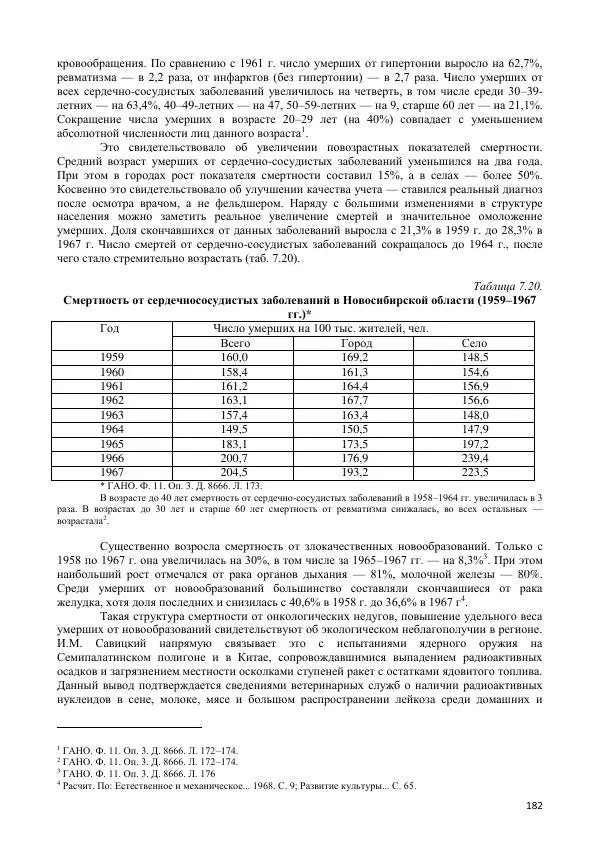  Коллектив авторов - Демографическая история Западной Сибири (конец XIX - XX вв.) - Страница № 182