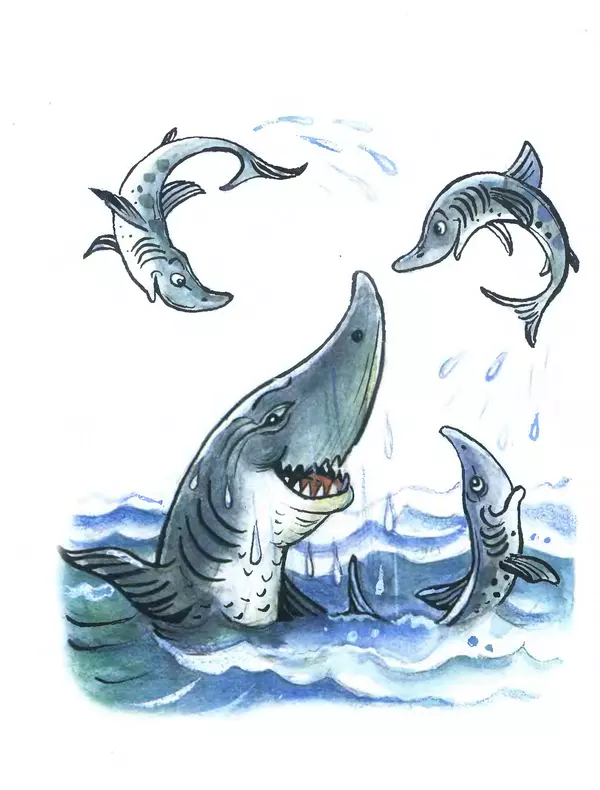 Корней Чуковский - Сказки Корнея Чуковского в картинках В. Сутеева - Страница № 36