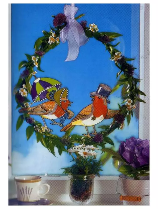 Вернер Шультце - Птичьи мотивы : Живопись витражными красками - Страница № 9