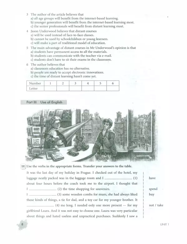 Мерем Биболетова - Enjoy English: Рабочая тетрадь №2 для 10 класса - Страница № 9