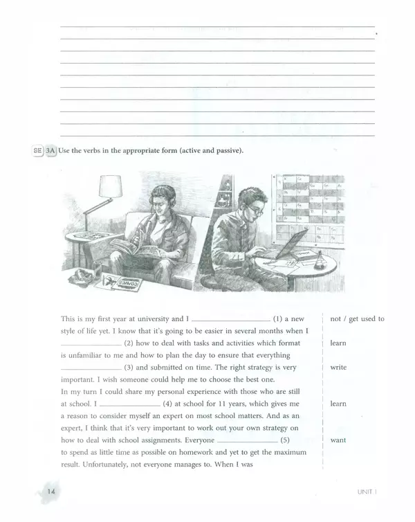 Мерем Биболетова - Enjoy English: Рабочая тетрадь №2 для 11 класса - Страница № 15