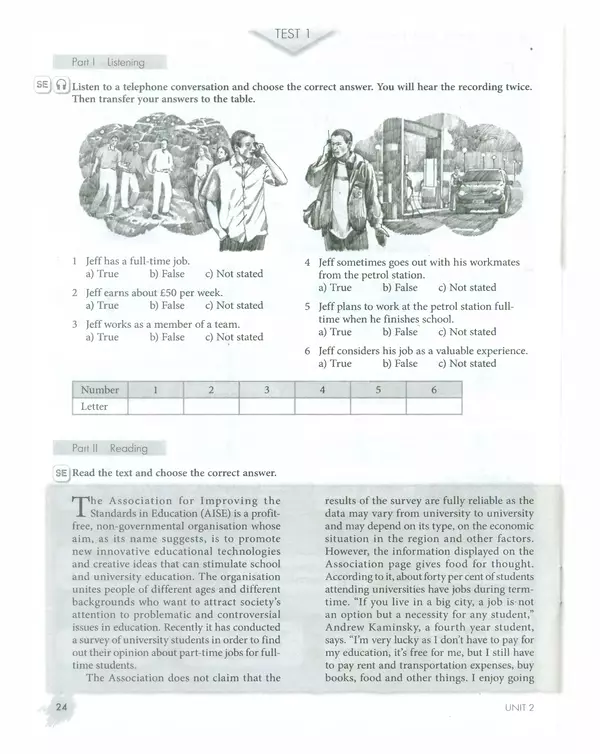 Мерем Биболетова - Enjoy English: Рабочая тетрадь №2 для 11 класса - Страница № 25