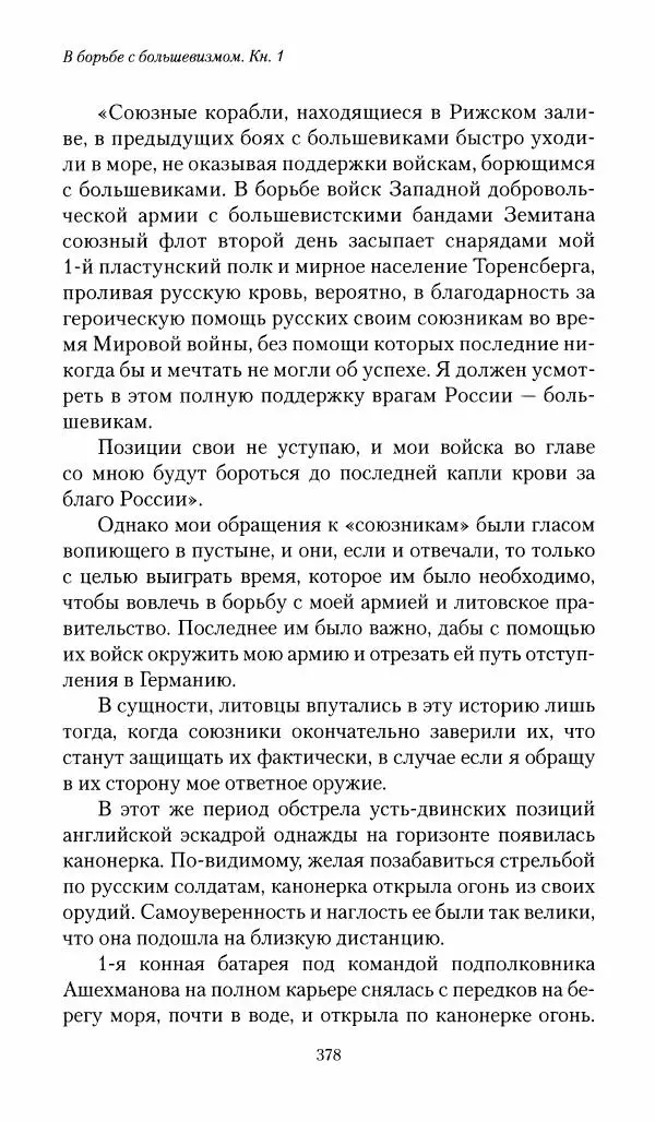 П. Бермондт-Авалов - В борьбе с большевизмом. Книга 1 - Страница № 379