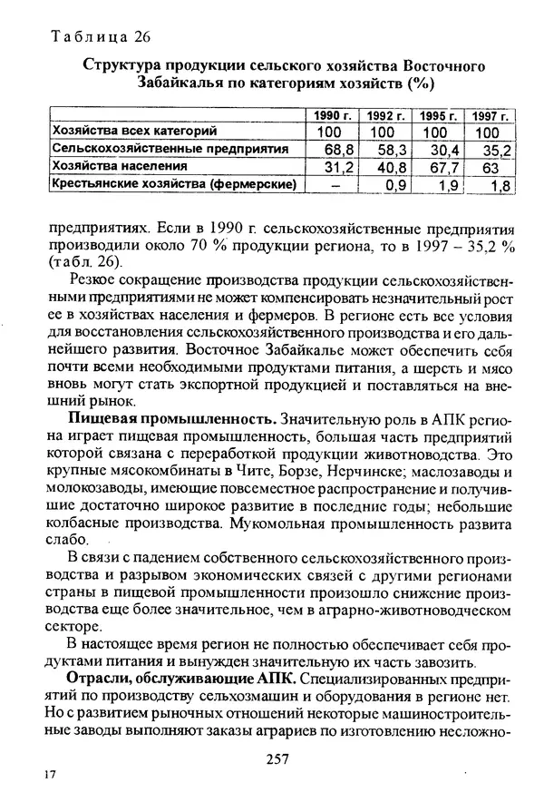 Коллектив авторов География, краеведение - География Читинской области и Агинского Бурятского автономного округа - Страница № 258
