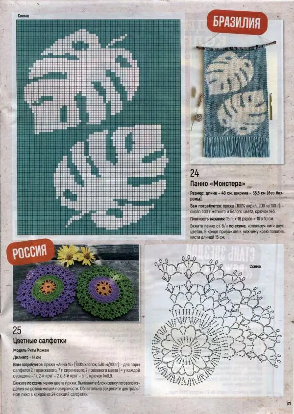  журнал «Вяжем крючком» - Вяжем крючком 2025 №7 июль - Страница № 15
