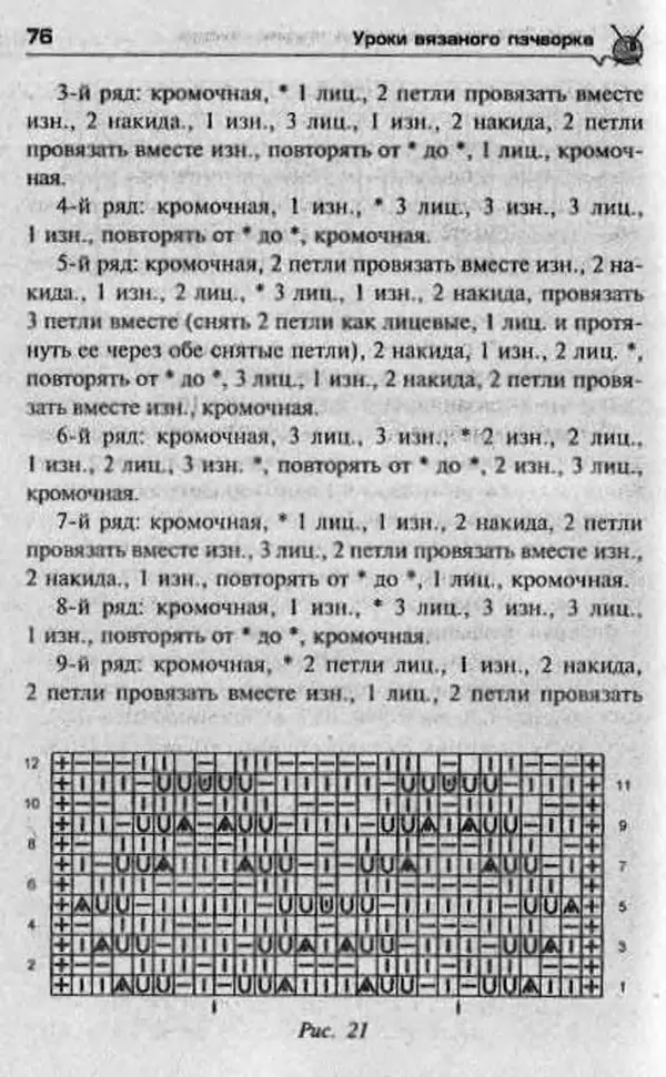 Т. Суздальцева - Уроки вязаного пэчворка - Страница № 76