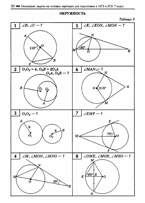 Эдуард Балаян - Геометрия : задачи на готовых чертежах для подготовки к ОГЭ и ЕГЭ (базовый уровень) : 7 класс - Страница № 31