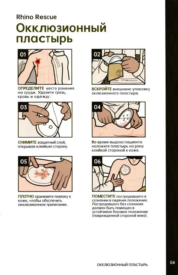  Автор неизвестен - Инструкция по оказанию первой помощи (Rhino Rescue) - Страница № 5