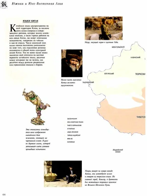  Коллектив авторов - Атлас языков мира - Страница № 66