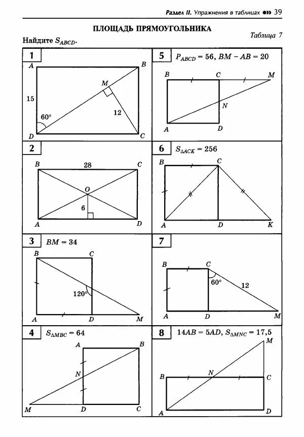 Эдуард Балаян - Геометрия : задачи на готовых чертежах для подготовки к ОГЭ и ЕГЭ : 8 класс : профильный уровень - Страница № 40