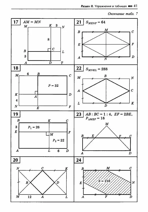Эдуард Балаян - Геометрия : задачи на готовых чертежах для подготовки к ОГЭ и ЕГЭ : 8 класс : профильный уровень - Страница № 42
