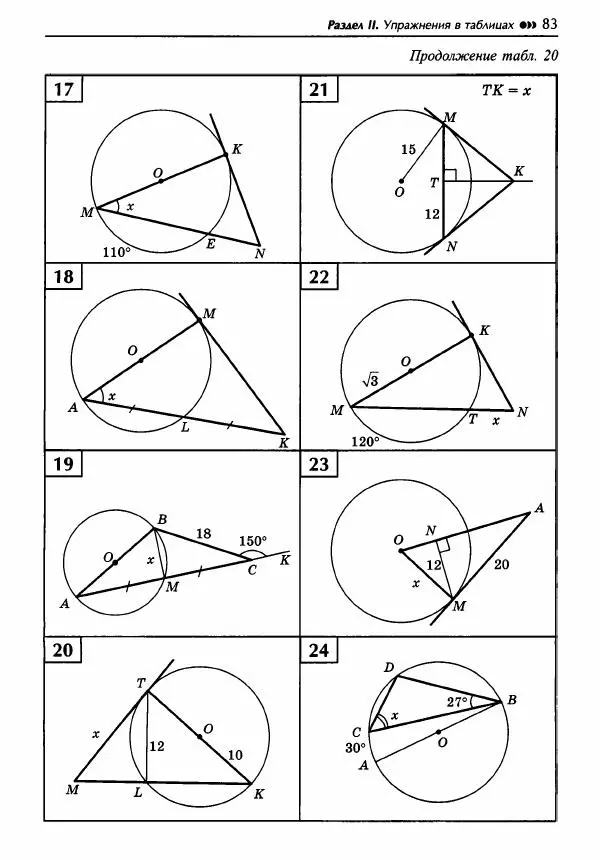 Эдуард Балаян - Геометрия : задачи на готовых чертежах для подготовки к ОГЭ и ЕГЭ : 8 класс : профильный уровень - Страница № 84