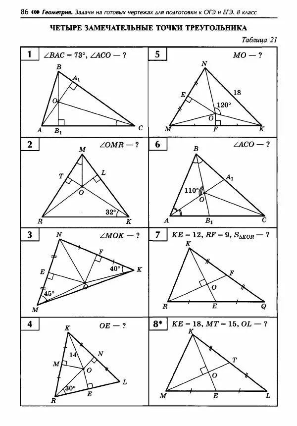 Эдуард Балаян - Геометрия : задачи на готовых чертежах для подготовки к ОГЭ и ЕГЭ : 8 класс : профильный уровень - Страница № 87