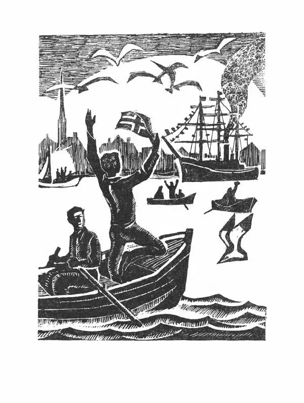 Александр Яковлев - Сквозь льды (Повесть о полярном исследователе Р. Амундсене) - Страница № 34