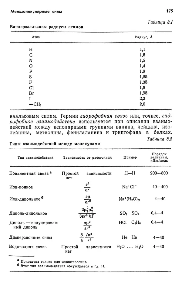 Реймонд Чанг - Физическая химия с приложениями к биологическим системам - Страница № 176