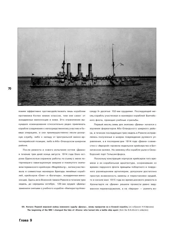  журнал Стапель - Стапель №3. Крейсеры "Диана", "Паллада", "Аврора" - Страница № 72