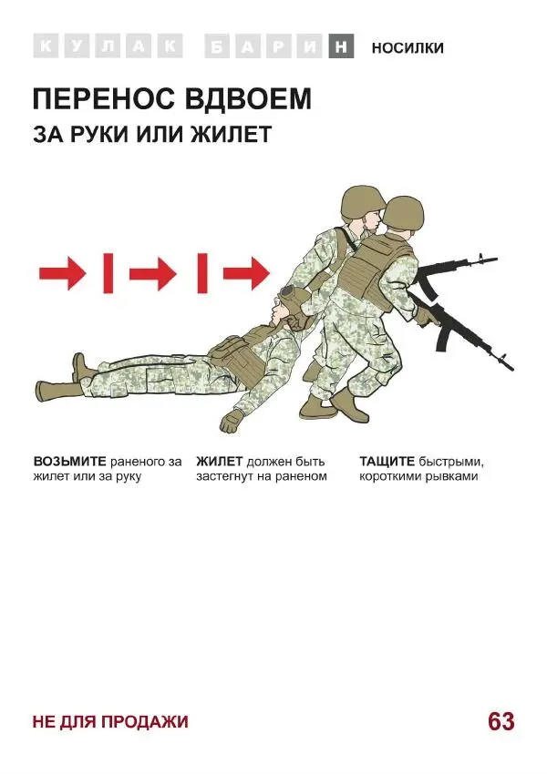  Автор неизвестен - Первая помощь раненому - Страница № 64