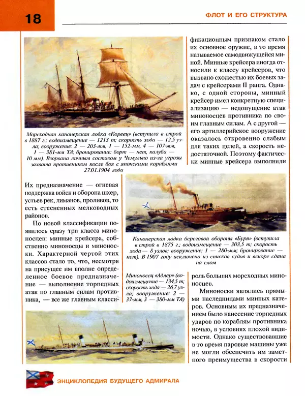 Андрей Платонов - Энциклопедия будущего адмирала. О флоте и кораблях - Страница № 18