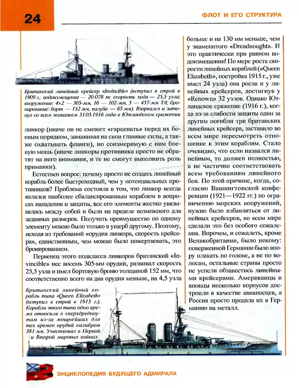 Андрей Платонов - Энциклопедия будущего адмирала. О флоте и кораблях - Страница № 24