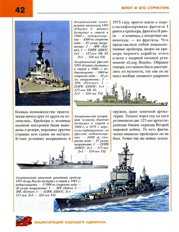 Андрей Платонов - Энциклопедия будущего адмирала. О флоте и кораблях - Страница № 42