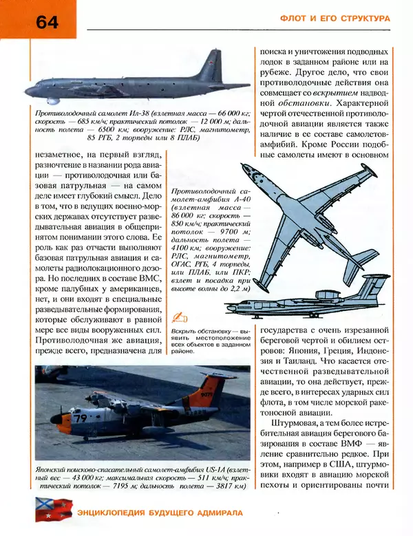 Андрей Платонов - Энциклопедия будущего адмирала. О флоте и кораблях - Страница № 64