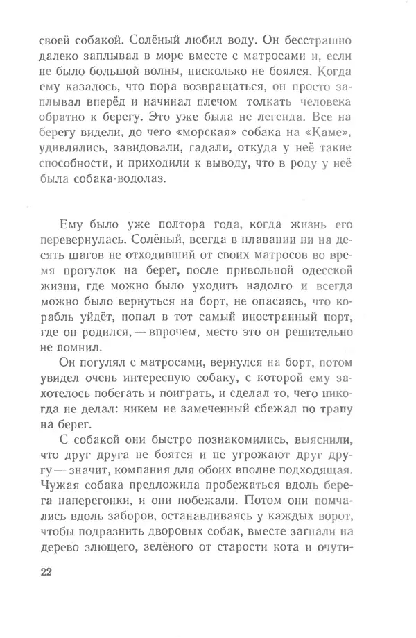 Федор Кнорре - Солёный пёс - Страница № 22