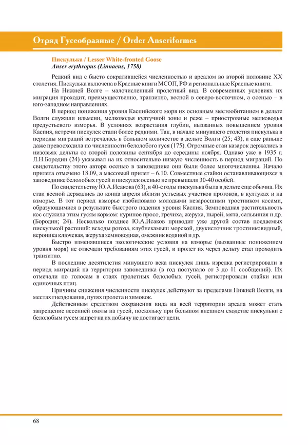 Герман Русанов - Птицы Нижней Волги - Страница № 68