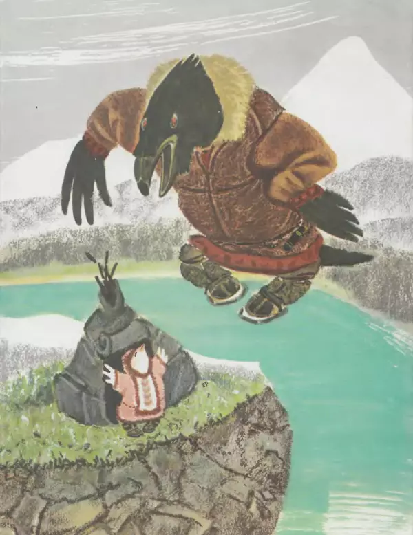  Автор неизвестен - Народные сказки - Птичка-пуночка. Чукотские и эскимосские народные сказки - Страница № 59