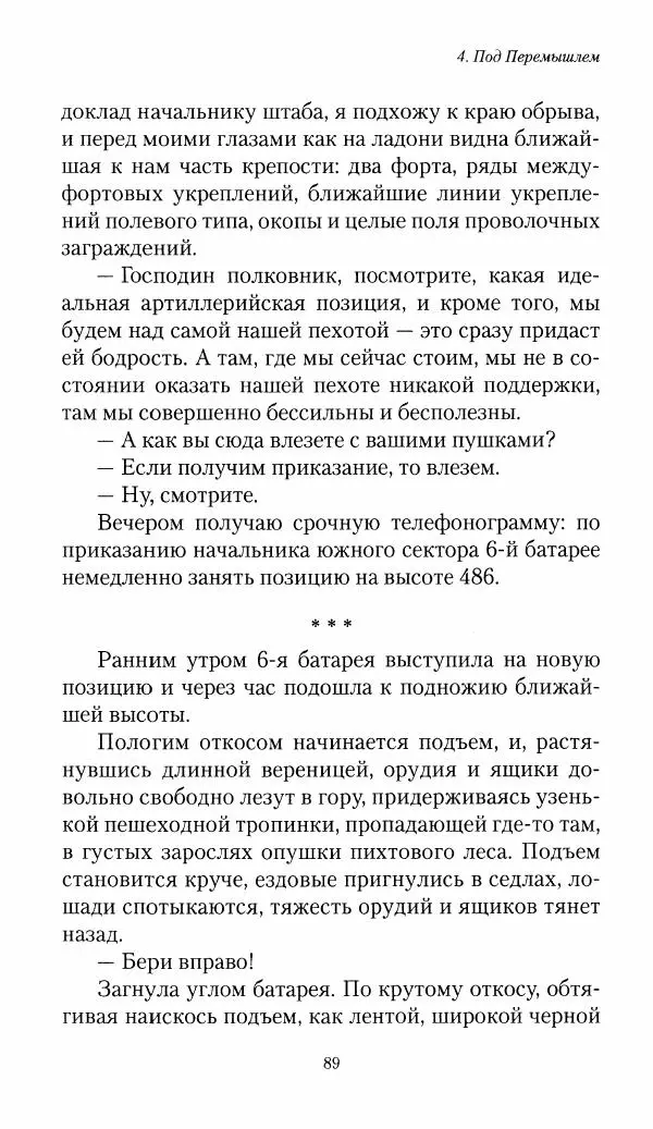Болеслав Веверн - 6-я батарея: 1914-1917. Повесть о времени великого служения Родине - Страница № 90
