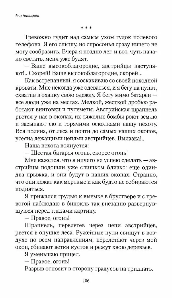 Болеслав Веверн - 6-я батарея: 1914-1917. Повесть о времени великого служения Родине - Страница № 107